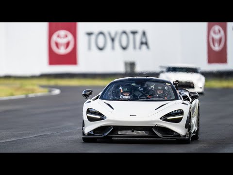Sonoma Raceway in the McLaren 765LT