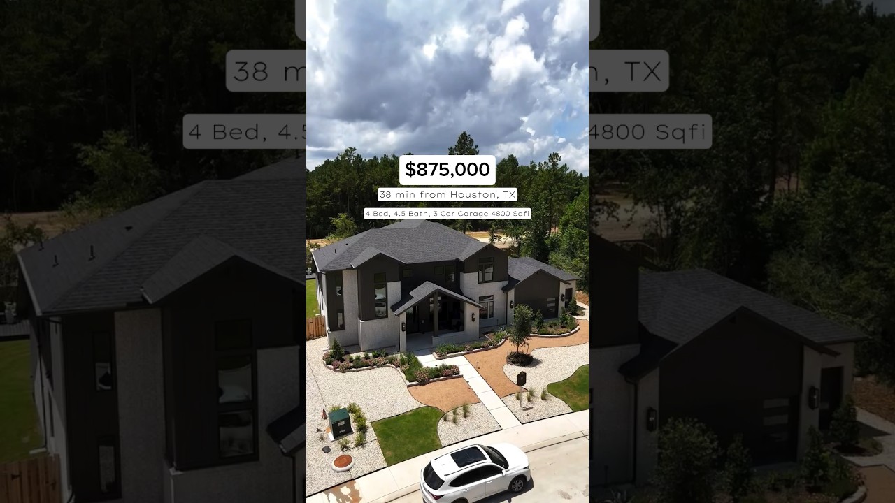 Inside a Stunning Modern Luxury Home Near Houston | Texas House Tour 2025”