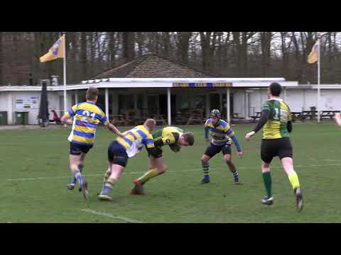 Rugby Tilburg 1 vs Obelix 1 1st half 16 02 2020
