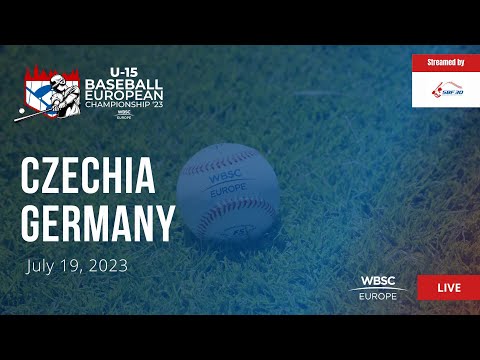 5 U-15 Baseball European Championship: Czechia VS Germany