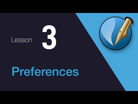 3) Preferences in Scribus