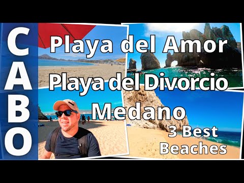 Lovers Beach  Arch  Cabo Water Taxi Tour / Playa del Amor y Arco - Cabo San Lucas 3 Best Beaches