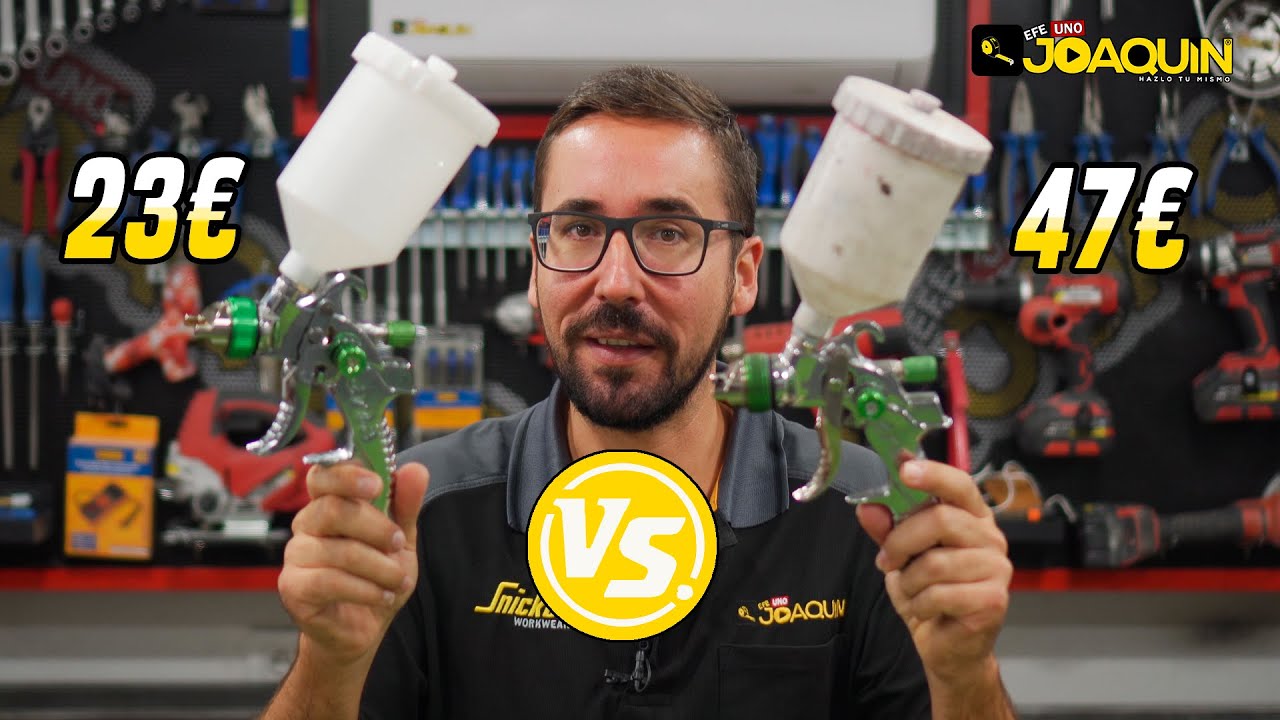 PISTOLA PARA PINTAR CON COMPRESOR ( Que no te engañen como a mi)