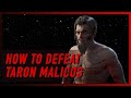 How To DEFEAT TARON MALICOS Jedi Boss Guide STAR WARS JEDI FALLEN ORDER Dathomir