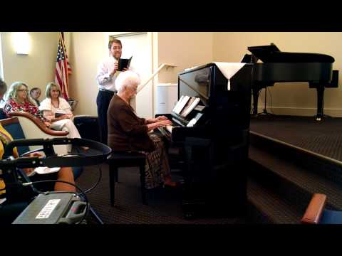 Rosa Nell Speer Powell at Tennessee State Singing Convention 2014