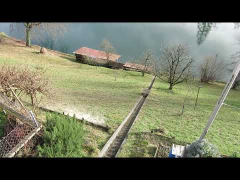 Privater Schrägaufzug Windisch 1964 Bergfahrt - private inclined lift Switzerland