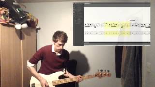 Cigarettes, Wedding Bands - Band of Horses - Bass Cover with Tabs