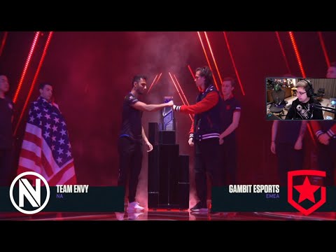 Shroud reacts to Grand Final Entry From Envy & Gambit in Masters Berlin !