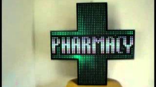 preview picture of video 'Pharmacy Cross LED Full Color'