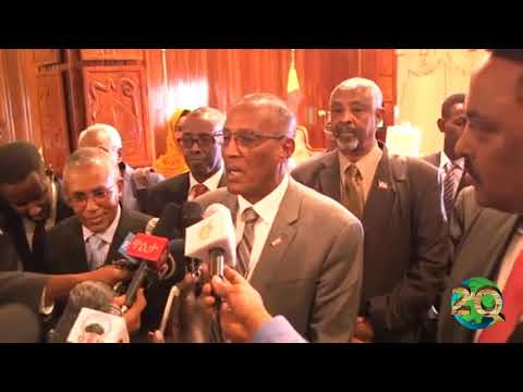 Madaxweyne Muuse Biixi & Raysalwasaare Hailemariam Desalegn oo wadajir uga hadlay kulankooda