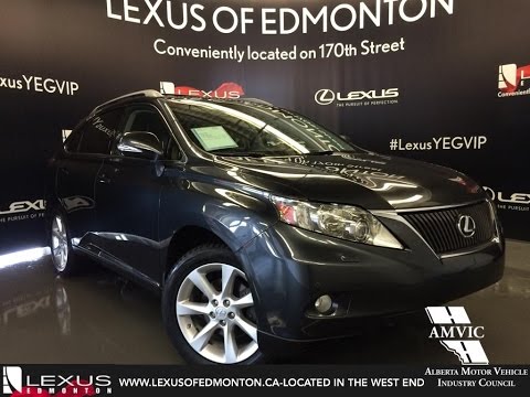Used 2011 Grey Lexus RX 350 AWD Ultra Premium In Depth Review | Nisku Alberta