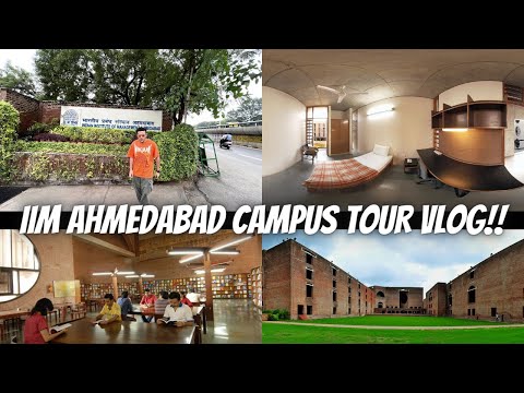 IIM Ahmedabad Campus Tour Vlog | Area around iim ahmedabad | IIM A | IIM B | IIM C | CAT MBA