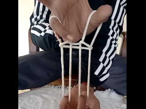 String Tricks! How To Make A Scissors String Figure For Beginners - Walkthrough😱Amazing  Facts😱