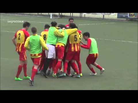 Rapallo - Finale: il gol di Lorenzo Scalia