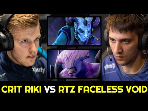CR1T vs ARTEEZY — Aghanim shard Riki vs Faceless Void