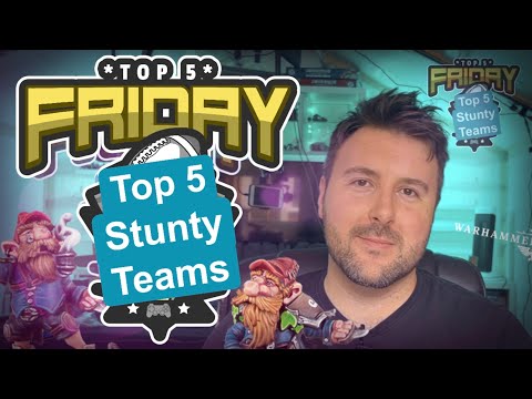 Top 5 Stunty Teams - Top 5 Friday (Bonehead Podcast)