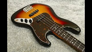 Video thumbnail for Fender Japan '62 reissue JAZZ BASS JB62 3Tone Sunburst  Made in Japan by Finest quality Japan made Guitar