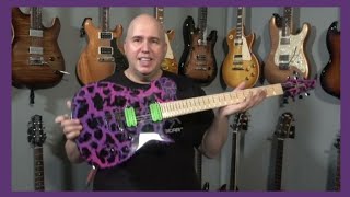 Video thumbnail for My Kiesel Custom Crackle SCB Guitar by Phillip McKnight