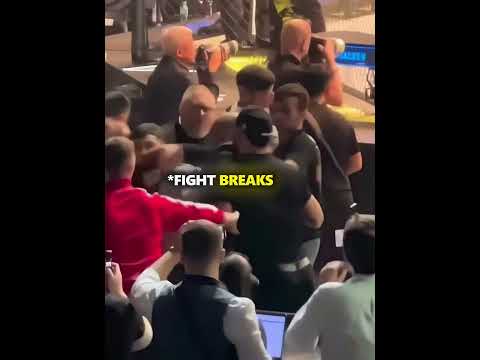 I wonder what he did to make Chimaev so angry?  #ufc #mma #boxing