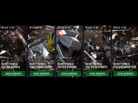 Transformers: Forged to Fight - Shattered Fates Special Mission [Story]