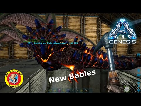 Hatching Magmasaur Eggs | Ark Survival Evolved Genesis | Episode 13