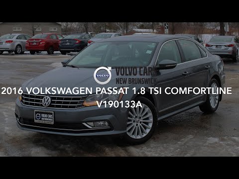 2016 Volkswagen Passat 1.8 TSI Comfortline | Volvo Cars NB