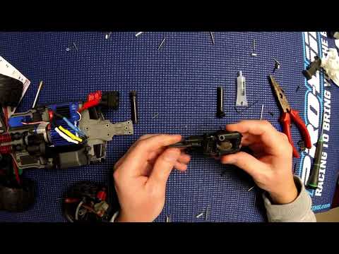 Traxxas E-Revo 1/16 Center and Rear Differential #traxxaserevo  #traxxas