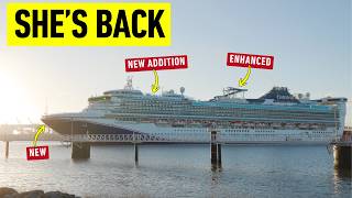 Carnival Encounter is BACK - First Look at Refit Changes