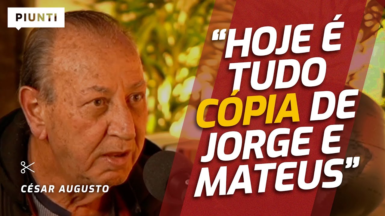 COMO ESTÁ O SERTANEJO ATUALMENTE? | Piunti entrevista Jorge e Mateus