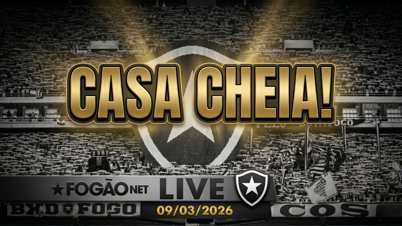 LIVE | Botafogo tem 30 mil ingressos vendidos para decisão; Neto pode voltar ao elenco