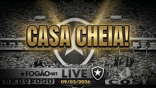 FOGÃONET LIVE: BOTAFOGO TEM 30 MIL INGRESSOS VENDIDOS PARA DECISÃO | NETO PODE VOLTAR AO ELENCO