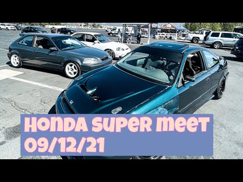 Honda super meet 09/12/21