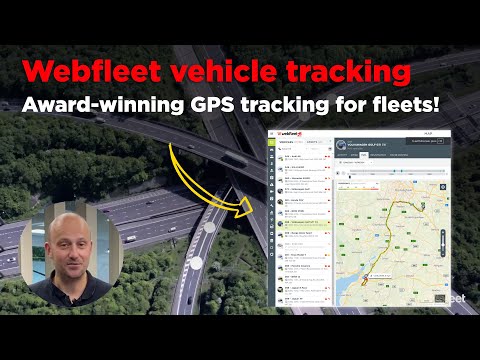 Fleet vehicle tracking from Webfleet - A Bridgestone Company