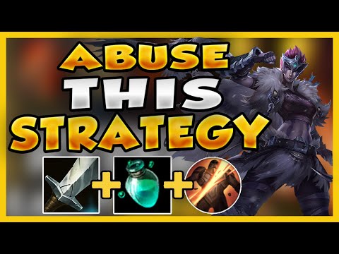 RUN THIS SET UP AGAINST TOP LANERS TO DOMINATE LANE IN SEASON 11 (INSANE DAMAGE) - League of Legends