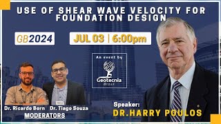 Use of Shear Wave Velocity for Foundation Design