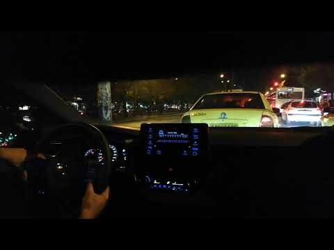 Toyota Corolla 2019 1.2 Turbo-POV Night City Driving #2