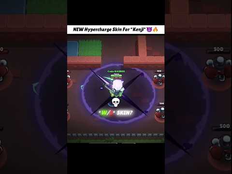New Kenji Hypercharge Skin in Brawl Stars 💀🔥