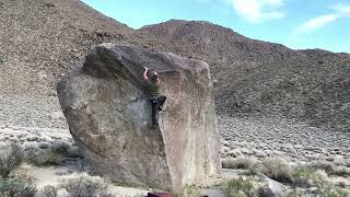 Video thumbnail of Will’s Arete, V7. Crystal Ridge