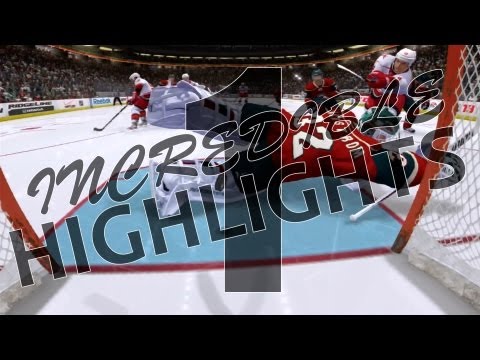 Incredible save by Backstrom - NHL 13