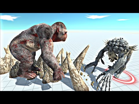 Scourge vs Mutant Primates | Animal Revolt Battle Simulator