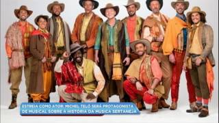 Hora da Venenosa: Michel Teló estreia como ator em musical