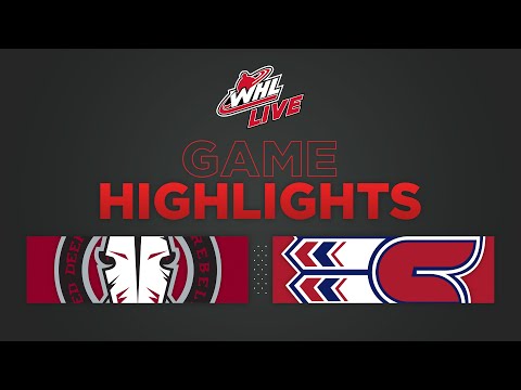 WHL Highlights: Rebels (1) at Chiefs (0) SO - February 4, 2023