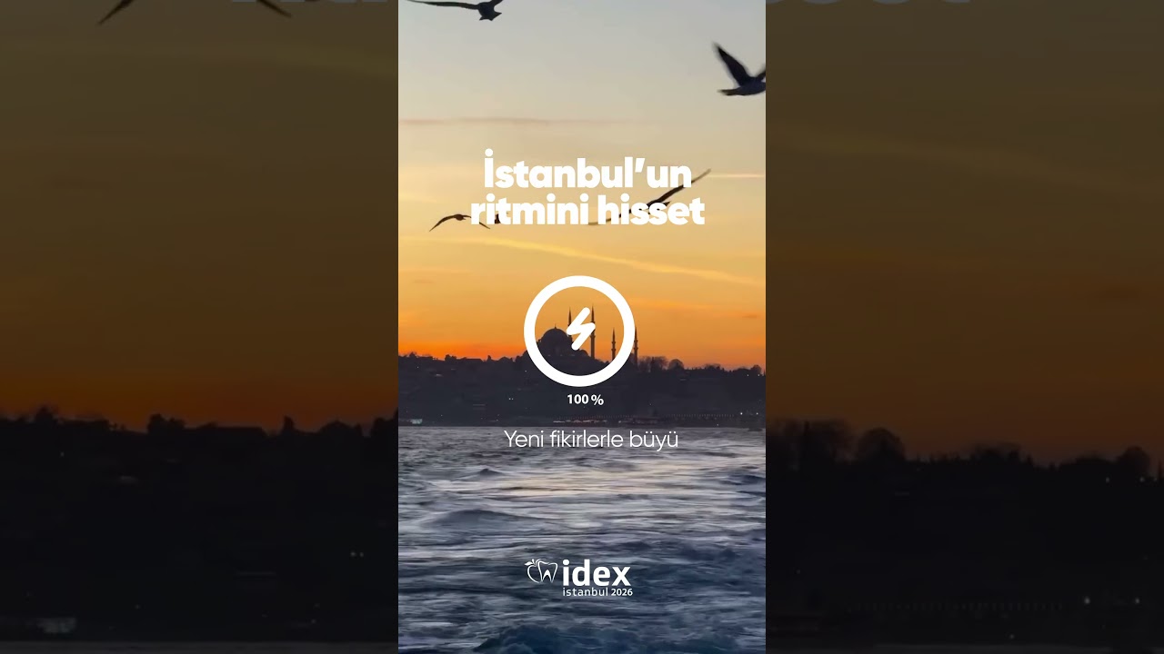 IDEX İstanbul 2026’da buluşmaya hazırlanıyoruz.🦷