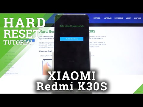 How to Hard Reset XIAOMI Redmi K30S - Remove Screen Lock / Delete Data by Recovery Mode