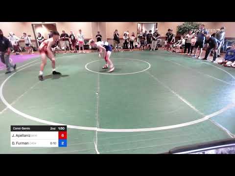 126 Lbs Consolation - Jared Apellaniz, Beat The Streets New York City Vs Dylan Furman, Chenango Fo
