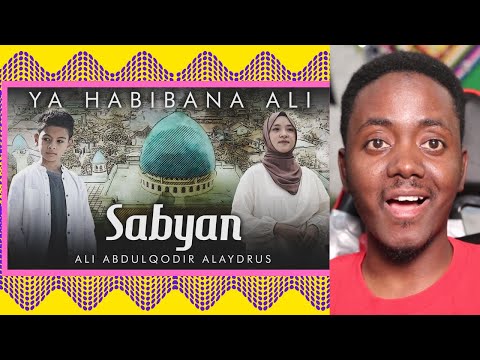 Sabyan Ft Ali Abdulqodir Alaydrus - Ya Habibana Ali - @AbdimalikReacts