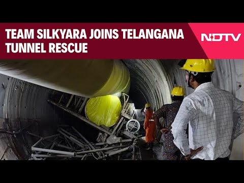 Telangana Tunnel | 8 Men Trapped For 48 Hours: Team Silkyara Joins Telangana Tunnel Rescue