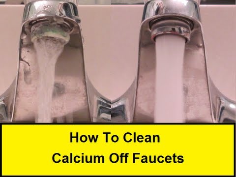 How To Clean Calcium Off Faucets (HowToLou.com)
