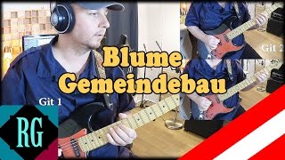 ★ BLUME AUS DEM GEMEINDEBAU ►AMBROS - GITARRE LESSON/COVER  + SOLO /TABS