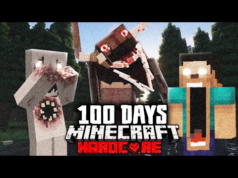 100 Days in Hardcore Minecraft's Scariest Modpack